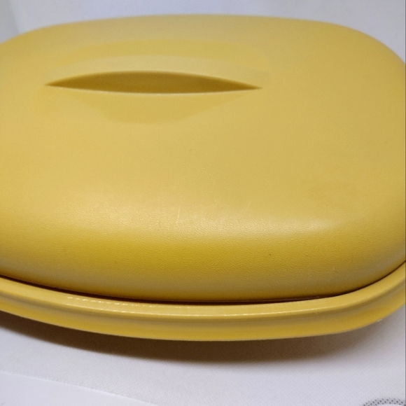 Vintage Tupperware Harvest‎ Gold Microwave Vegetable Steamer - Picture 7 of 13
